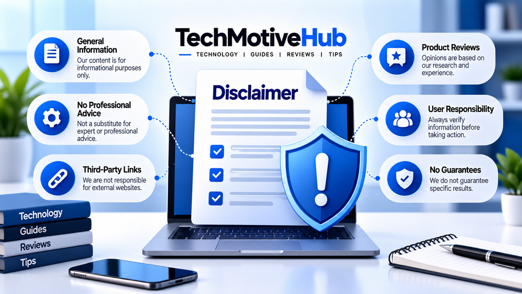 TechMotiveHub Disclaimer